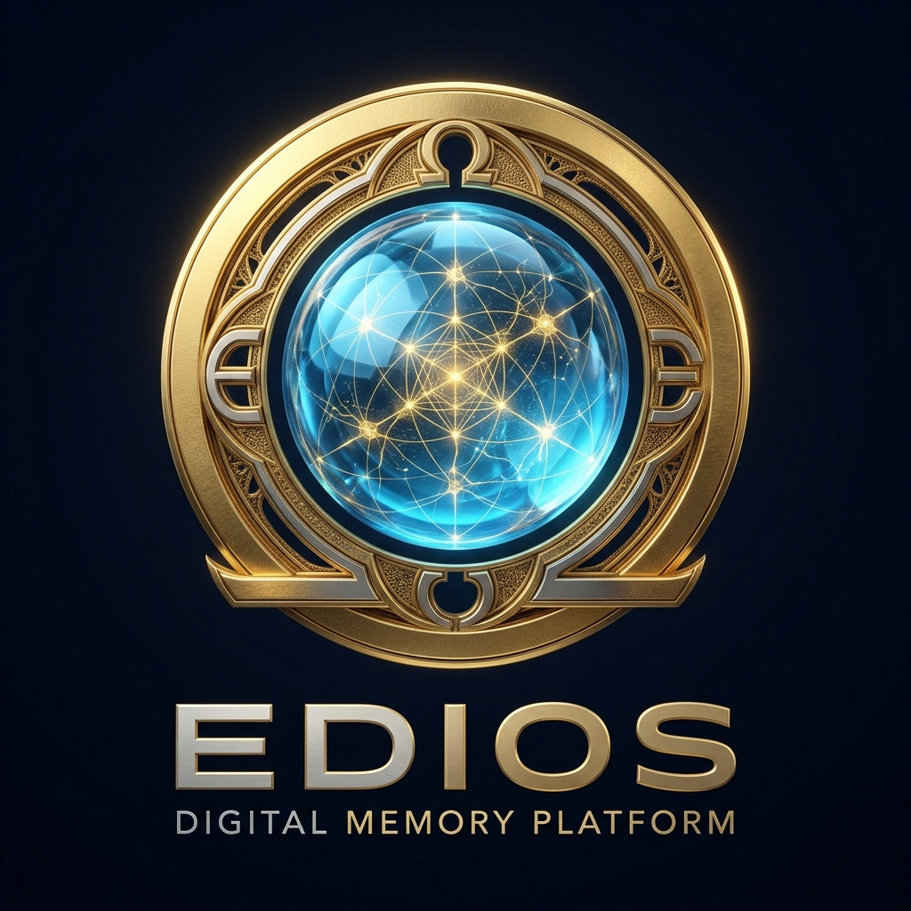 Edios Digital Memory Platform Official Master Corporate Logo